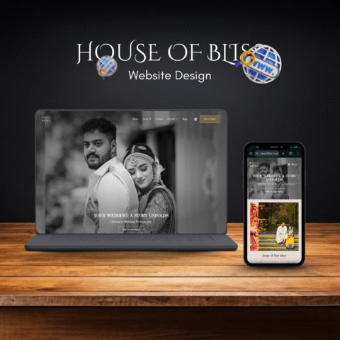 House of Bliss<br> <em>Website</em> design