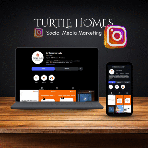 Turtle Homes<br> <em>Social Media</em> Marketing